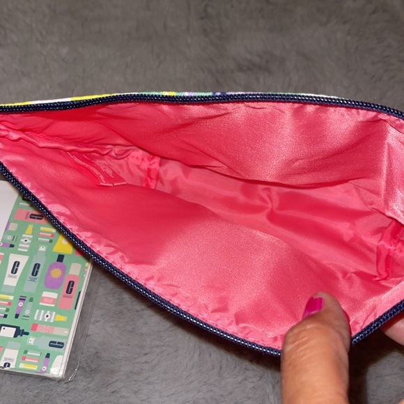 Clinique x kate spade make up bag & Note Cards NEW - Picture 5 of 5